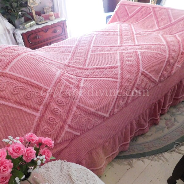 Chenille Bedspread Etsy