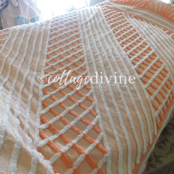 Chenille Bedspread Full Etsy