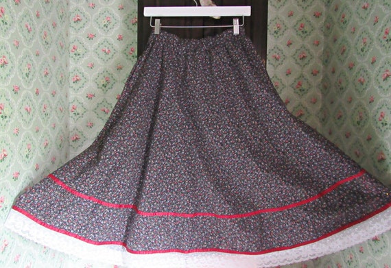 Harvest Wildflower Calico Gunne Sax Gunnies Vintag