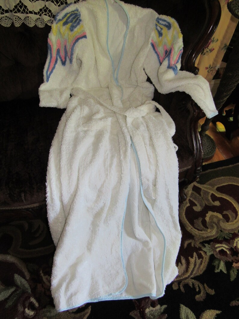 Rare Early Canyon Group Damze Chenille Robe Vintage Bathrobe Etsy