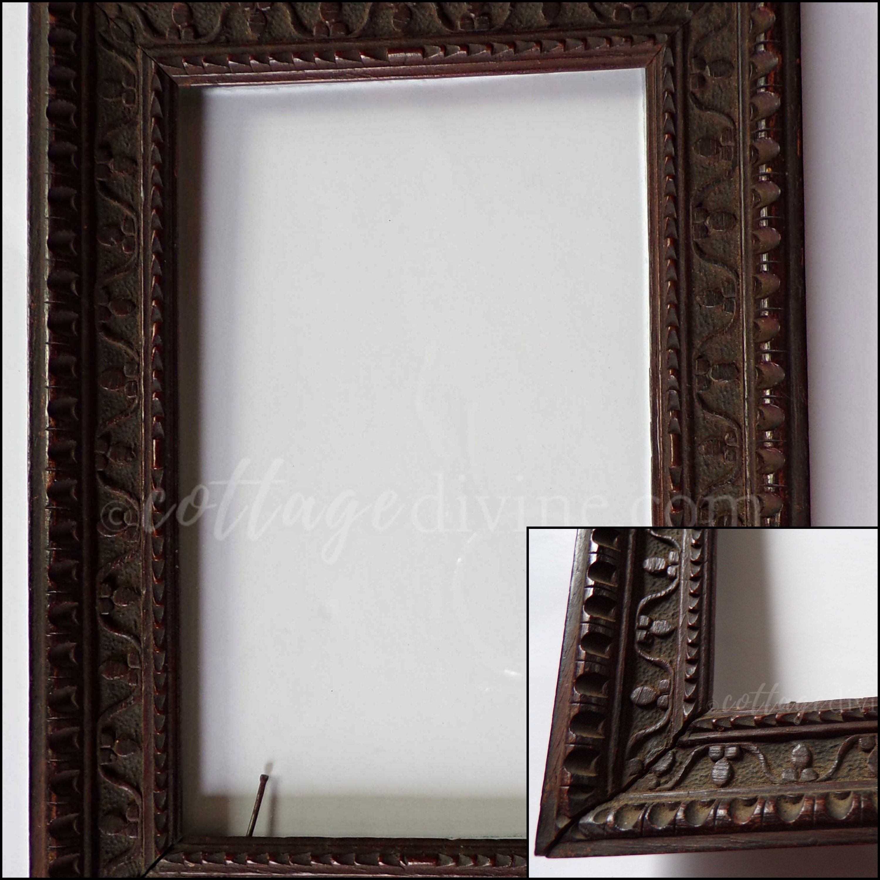 Modern Fluted Texture Silver Photo Frame, Size-4x6