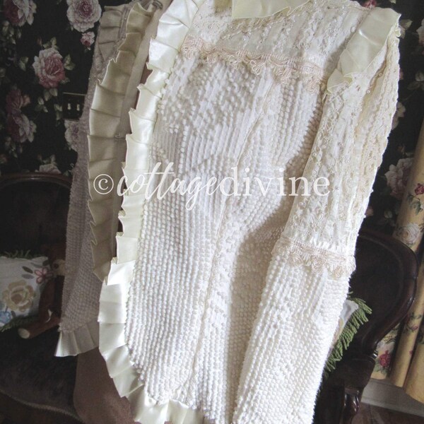 Ruffled Chenille Bedspread Etsy