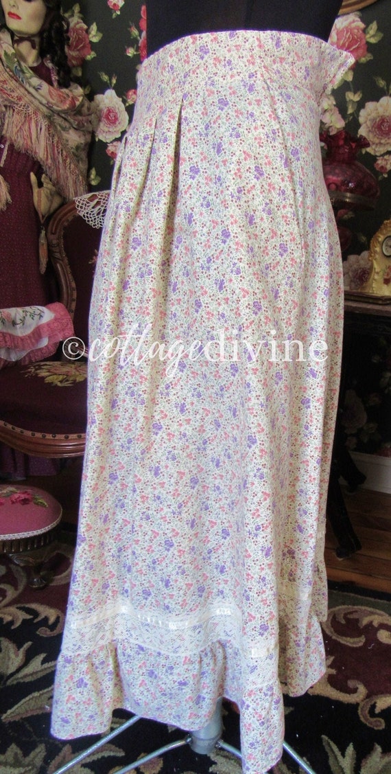 Wildflower Meadow Calico Gunne Sax Gunnies Vintag… - image 8