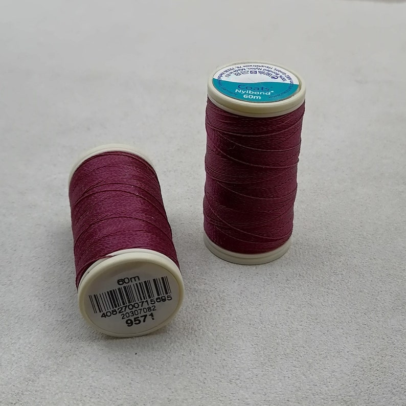 Extra strong beading thread Coats Nylbond 60mt DIY Handmade Etsy