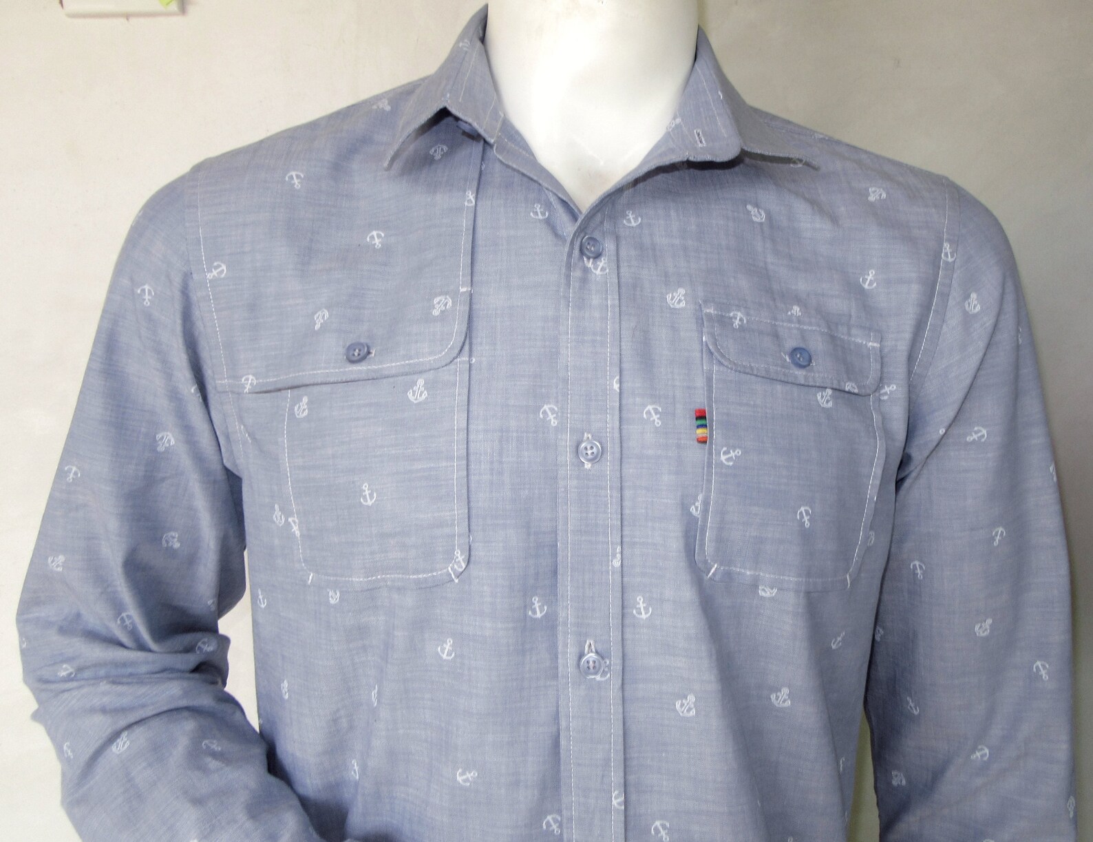 PDF Long Sleeve Shirt Sewing Pattern for Men XS / XXL - Etsy