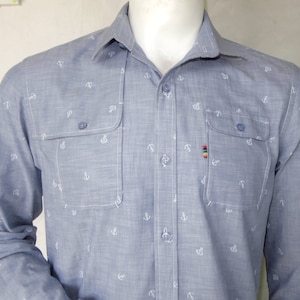 PDF Long Sleeve Shirt Sewing Pattern for Men XS / XXL image 5