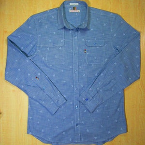 PDF Long Sleeve Shirt Sewing Pattern for Men XS / XXL image 10