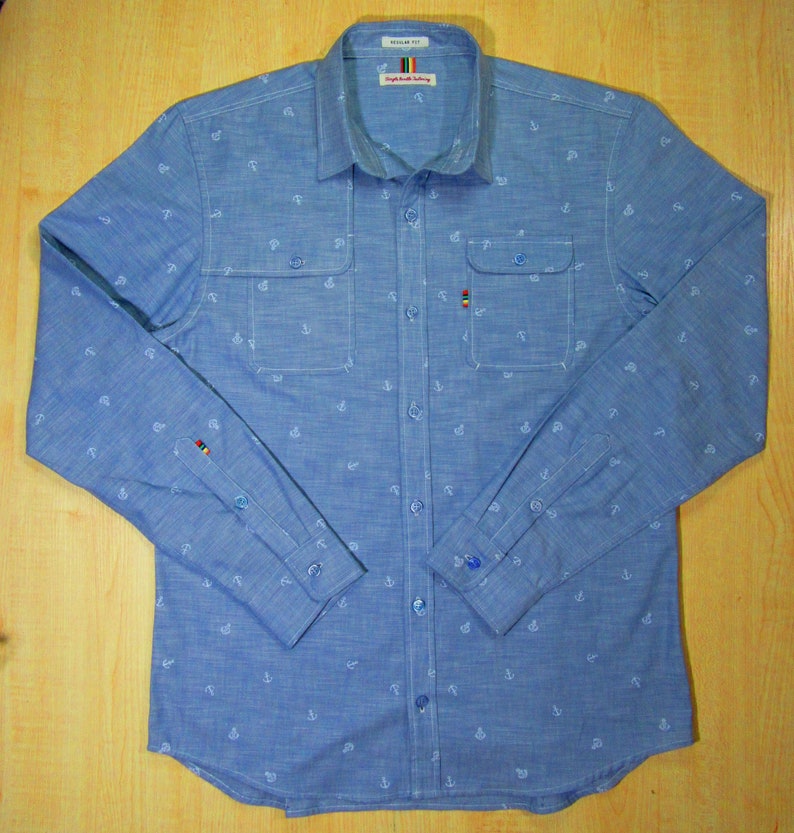 PDF Long Sleeve Shirt Sewing Pattern for Men XS / XXL Etsy