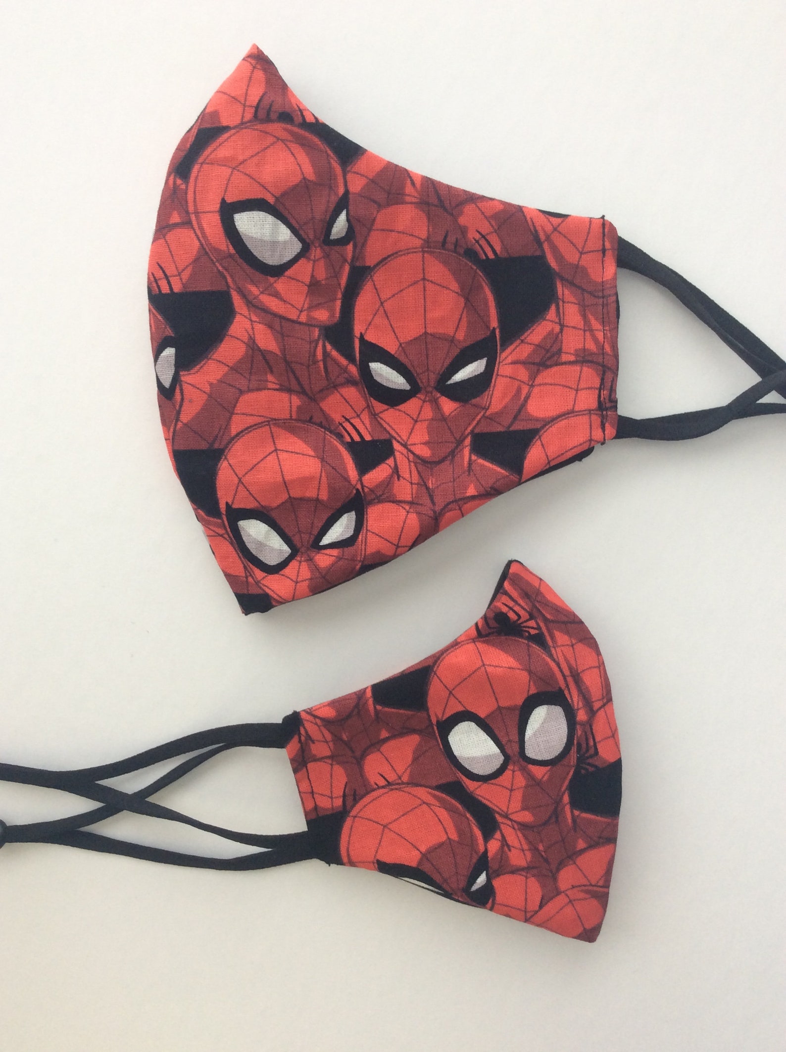 Spiderman Face Mask - Etsy UK