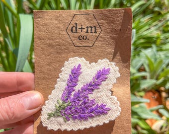 Ruby Pin: Lavender