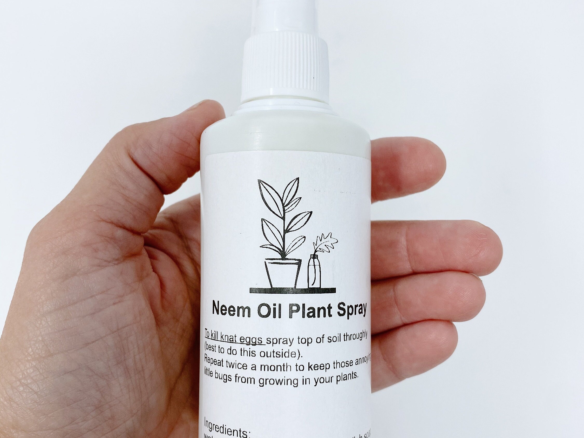 Neem Oil Plant Spray, Bug Spray for Plants