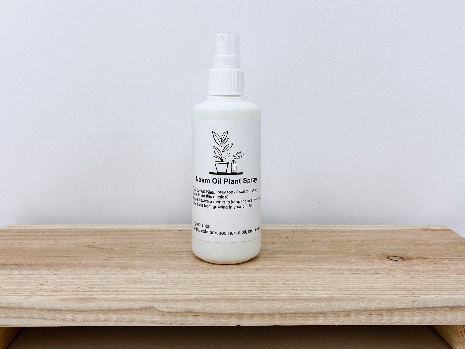 Neem Oil Plant Spray, Bug Spray for Plants