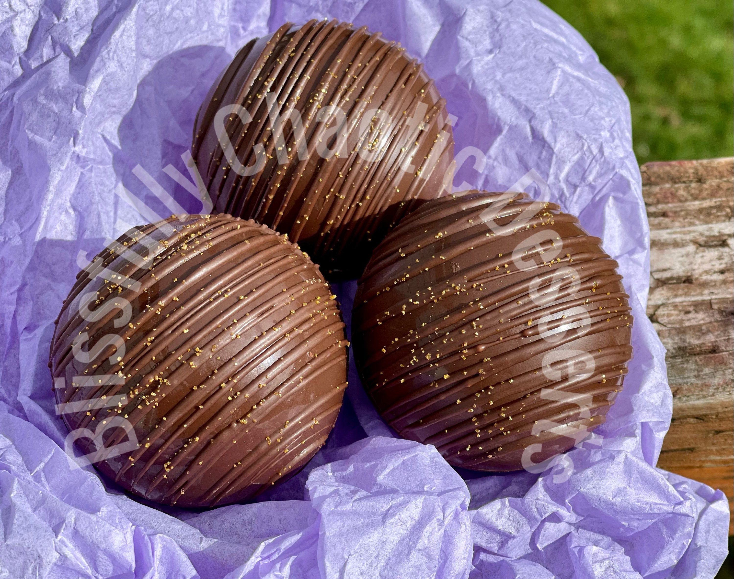 Dark chocolate espresso coffee bombs 4 pack Etsy