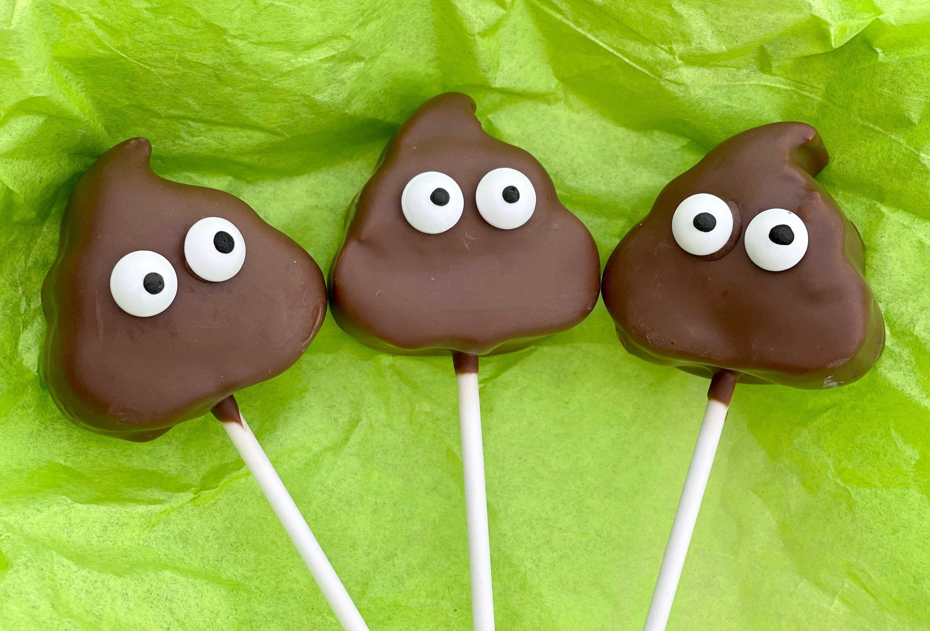 Poop Emoji Cake Pops 1 dozen Etsy