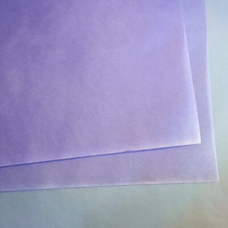 Vellum Paper Lavender 79x54.5cm VP7910904 Etsy