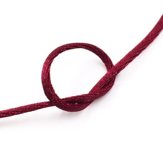 CYM16 | Green Sold by Metre | 2 mm dia Korean Silk Knotting Cord