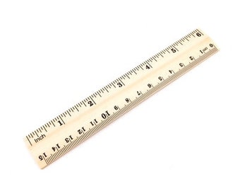 Wooden Ruler | 15cm | H197642