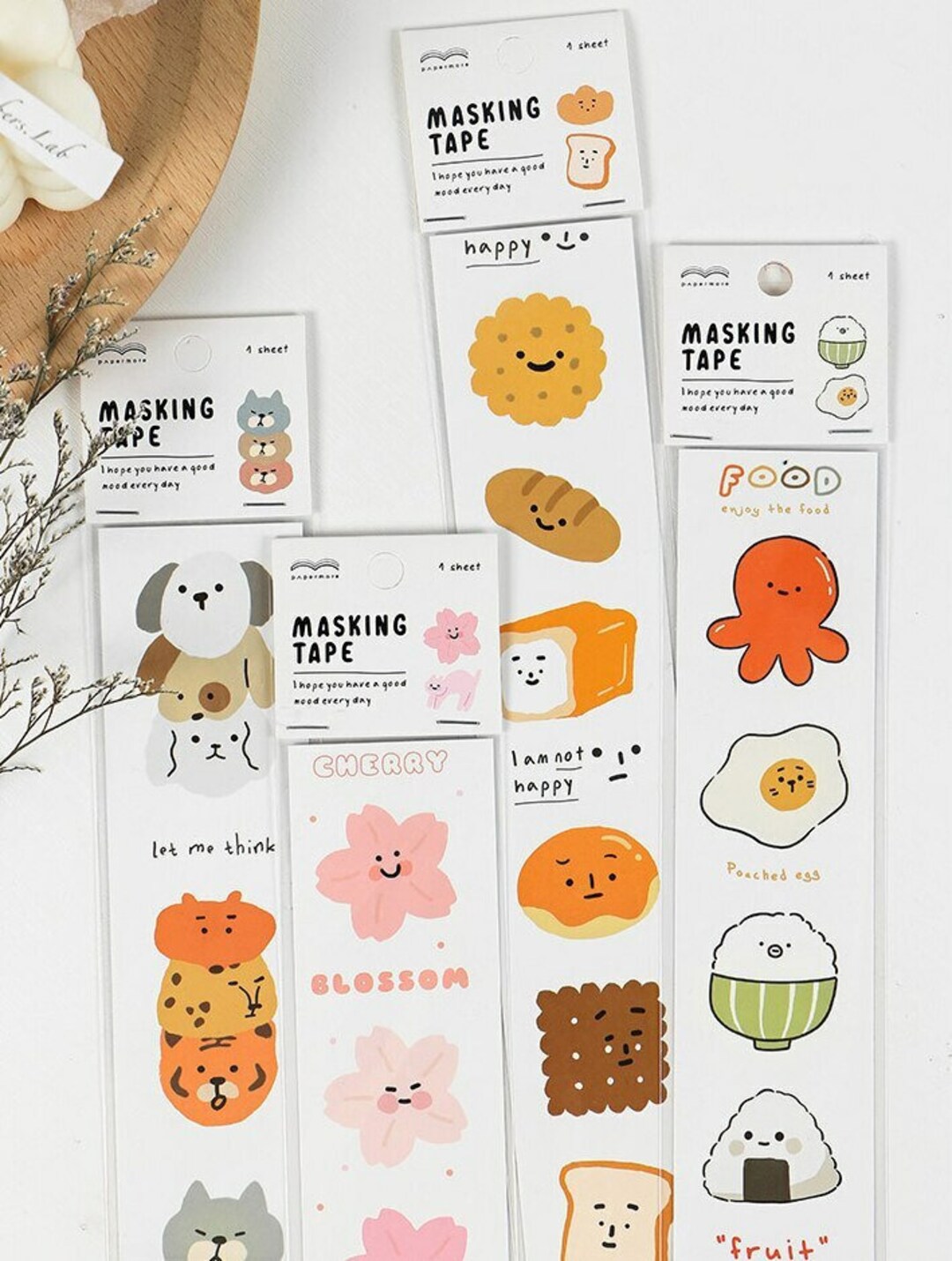 Papermore Sticker Tape 45x350mm Options H20200813A - Etsy