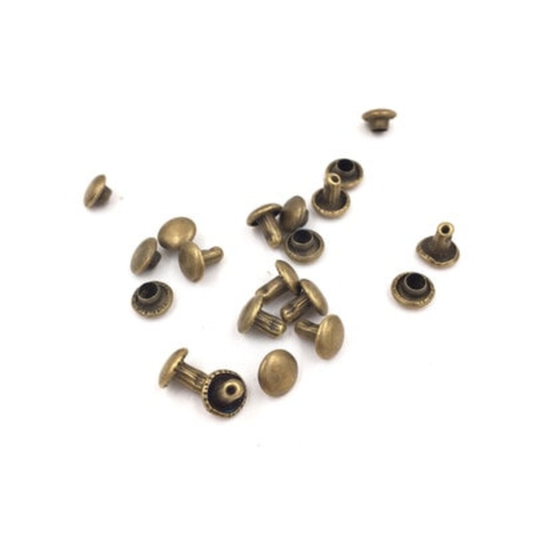Doublecap Rivet Set Small 6mm Sold by 10 Pairs H197608 Etsy Sweden