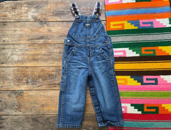 Vintage Denim Toddler's Bib Overalls 