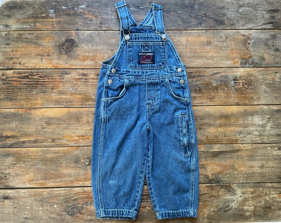 Kids Toddler Bib Denim Jean Overalls 