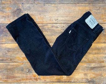 Black Corduroy Levis - Etsy
