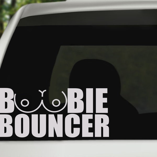 Boobie Bouncer- decal