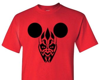 darth maul skull shirt