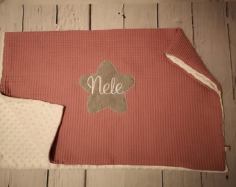 Babydecke personalisiert mit Name