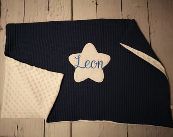 Babydecke personalisiert mit Name