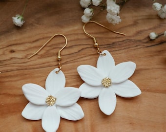 Large Flower Earrings