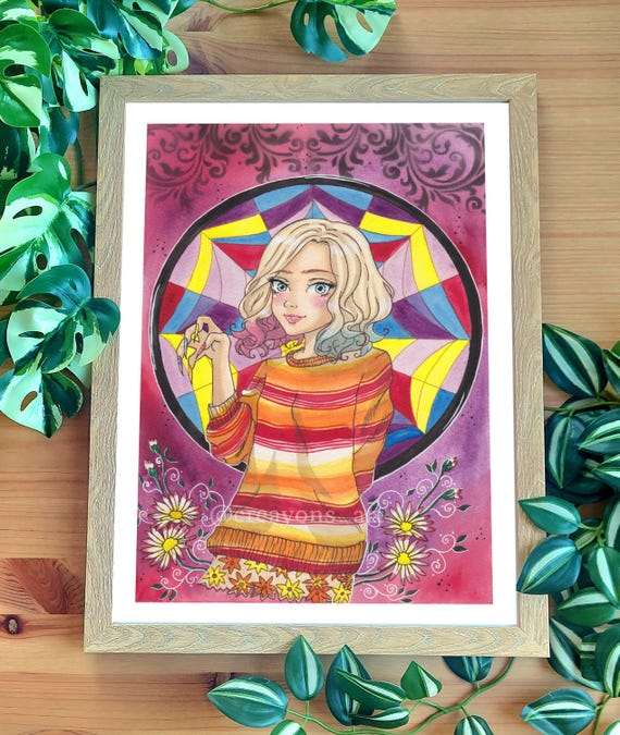 Enid Sinclair, Wednesday, Art Print, Picture, Fan Art - Etsy