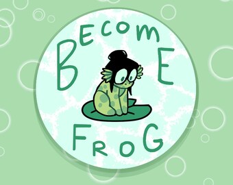 Become Frog Button