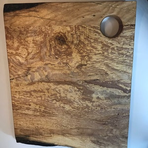 Spalted modeled Maple cutting board