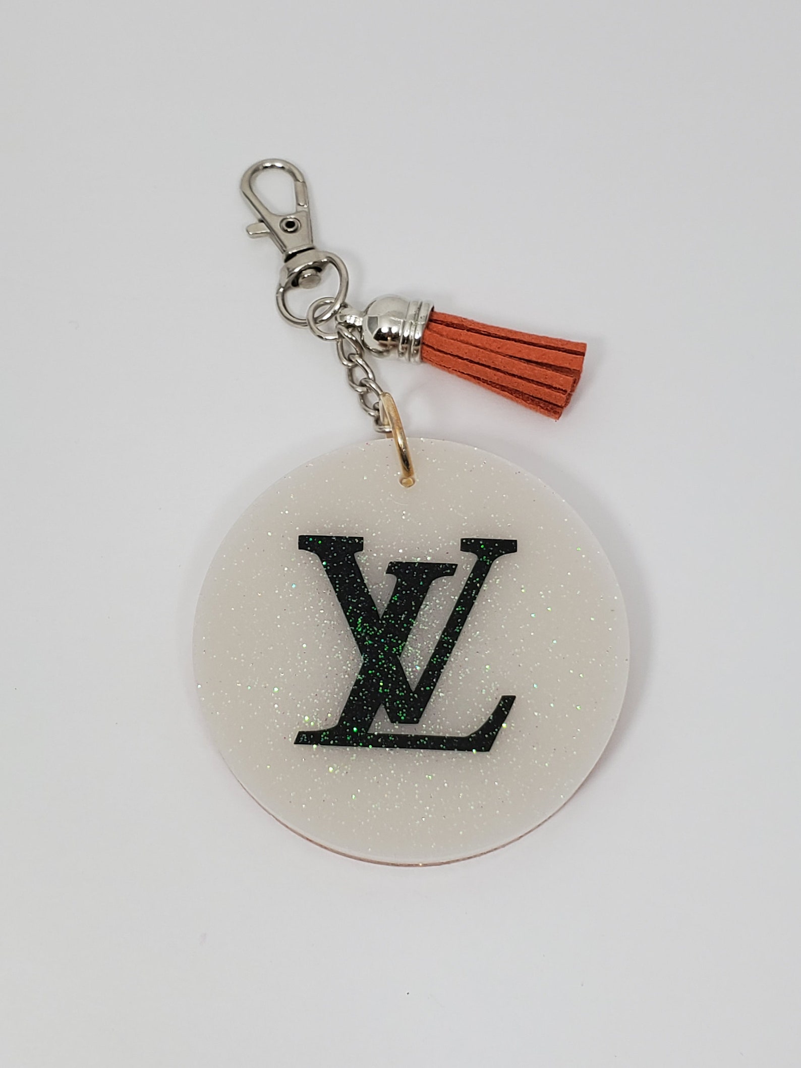 LV Inspired Designer Luxury Keychain Etsy