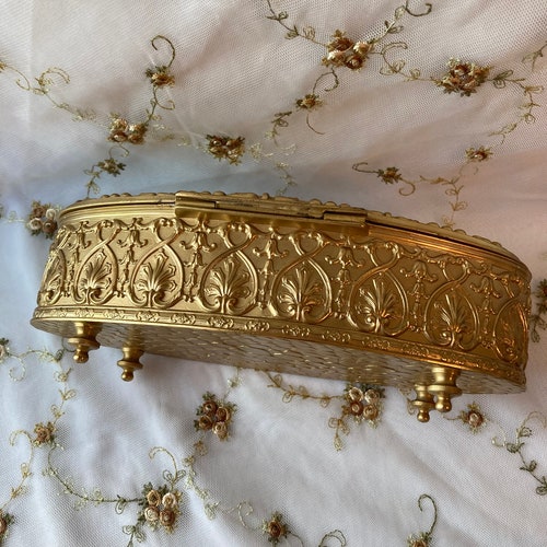 Antique Jennings Brothers Jewelry factory Casket box