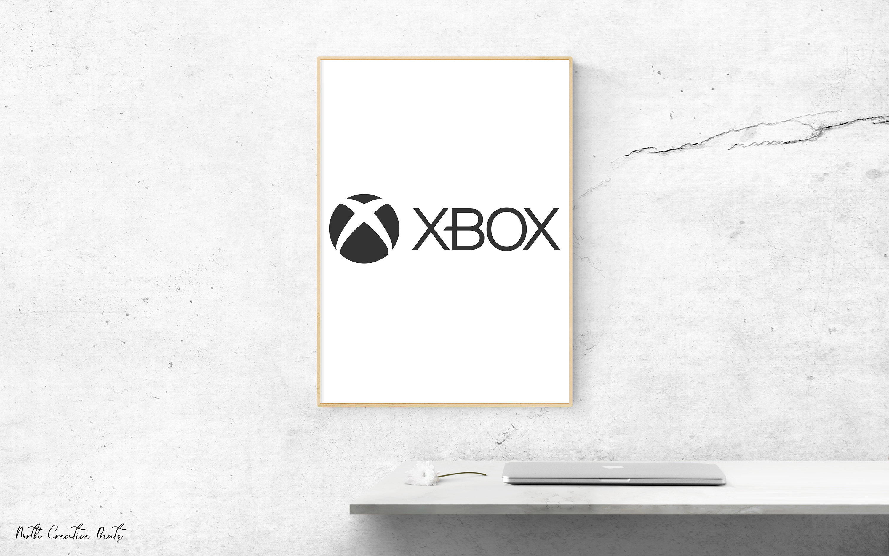 Xbox Poster Minimalist Printable Wall Art Boys Room Decor Etsy