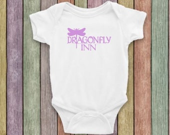 Dragonfly Inn Onesie, Gilmore Girls Onesie, Gilmore Girls Baby Shirt, Cute Baby Girl Bodysuit, Rory, Lorelai Baby Onesie