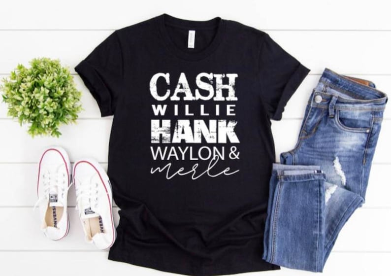 Cash Willie Hank Waylon & Merle Shirt Womens Shirt Country - Etsy