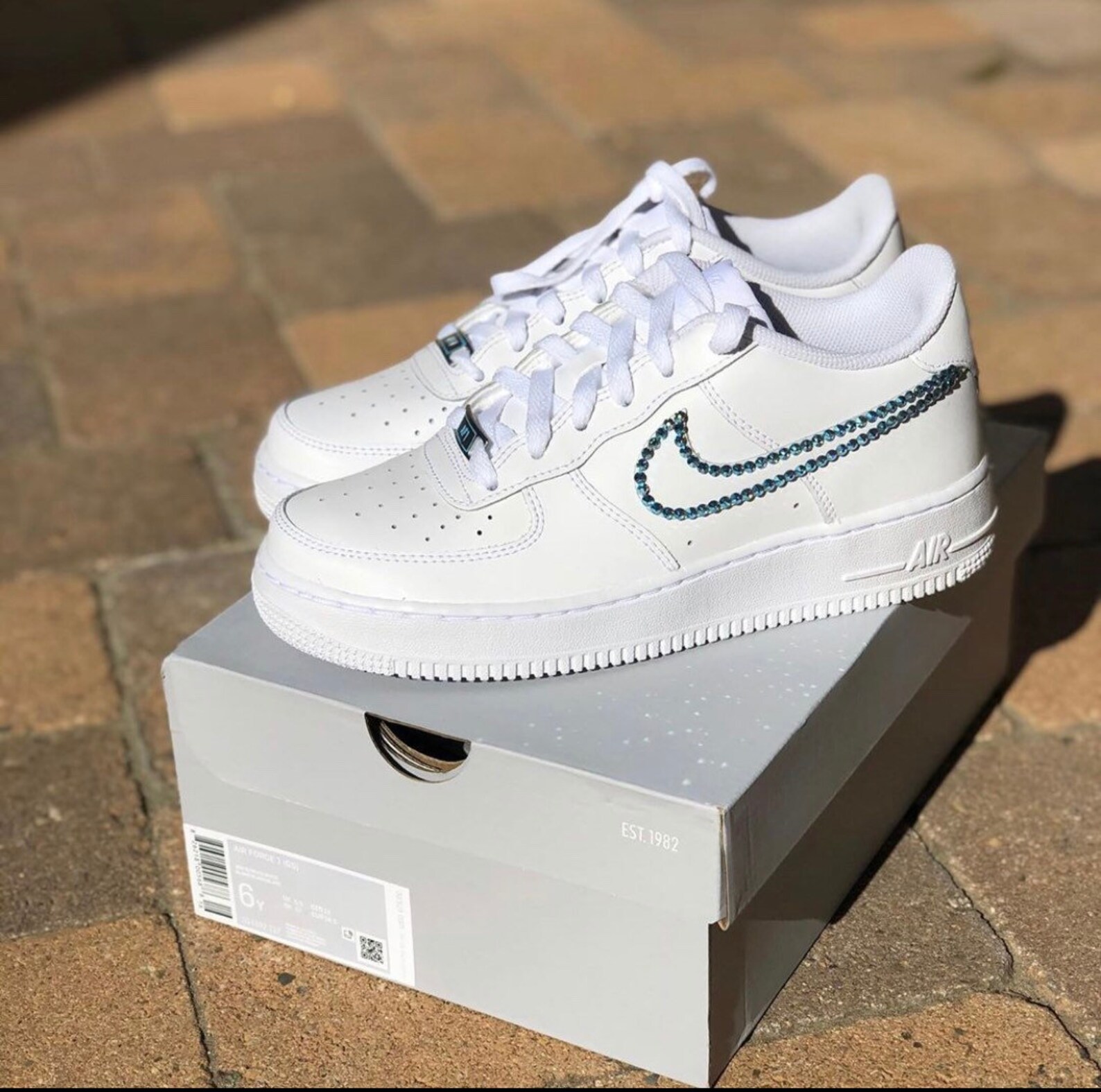cpfm air force 1 swarovski