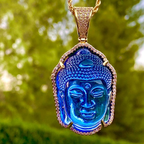 Buddha Pendant Necklace | Etsy