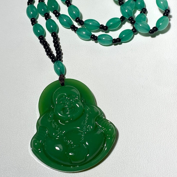 Green Necklace - Etsy