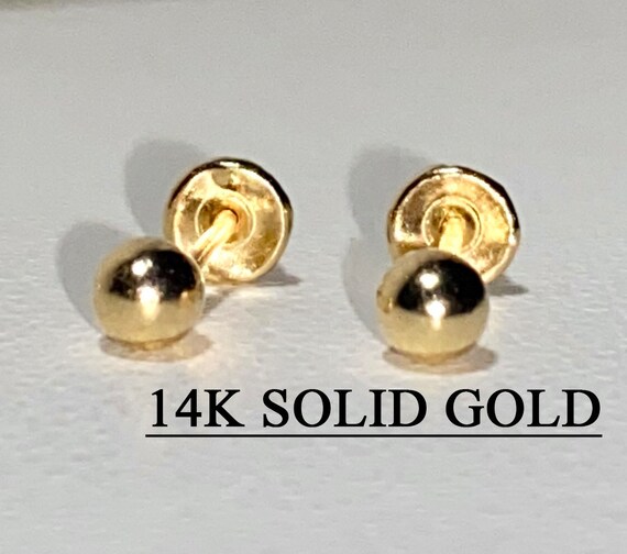 14K White Gold Earring Backs Clutch 5mm Kit 80 Pcs