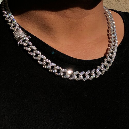 Men's Miami Cuban Link Chain 22 Inches 