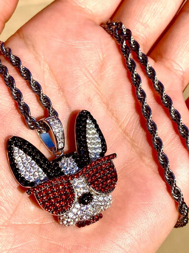 Custom FRENCH BULL DOG Men's Women Italy 925 Sterling Etsy