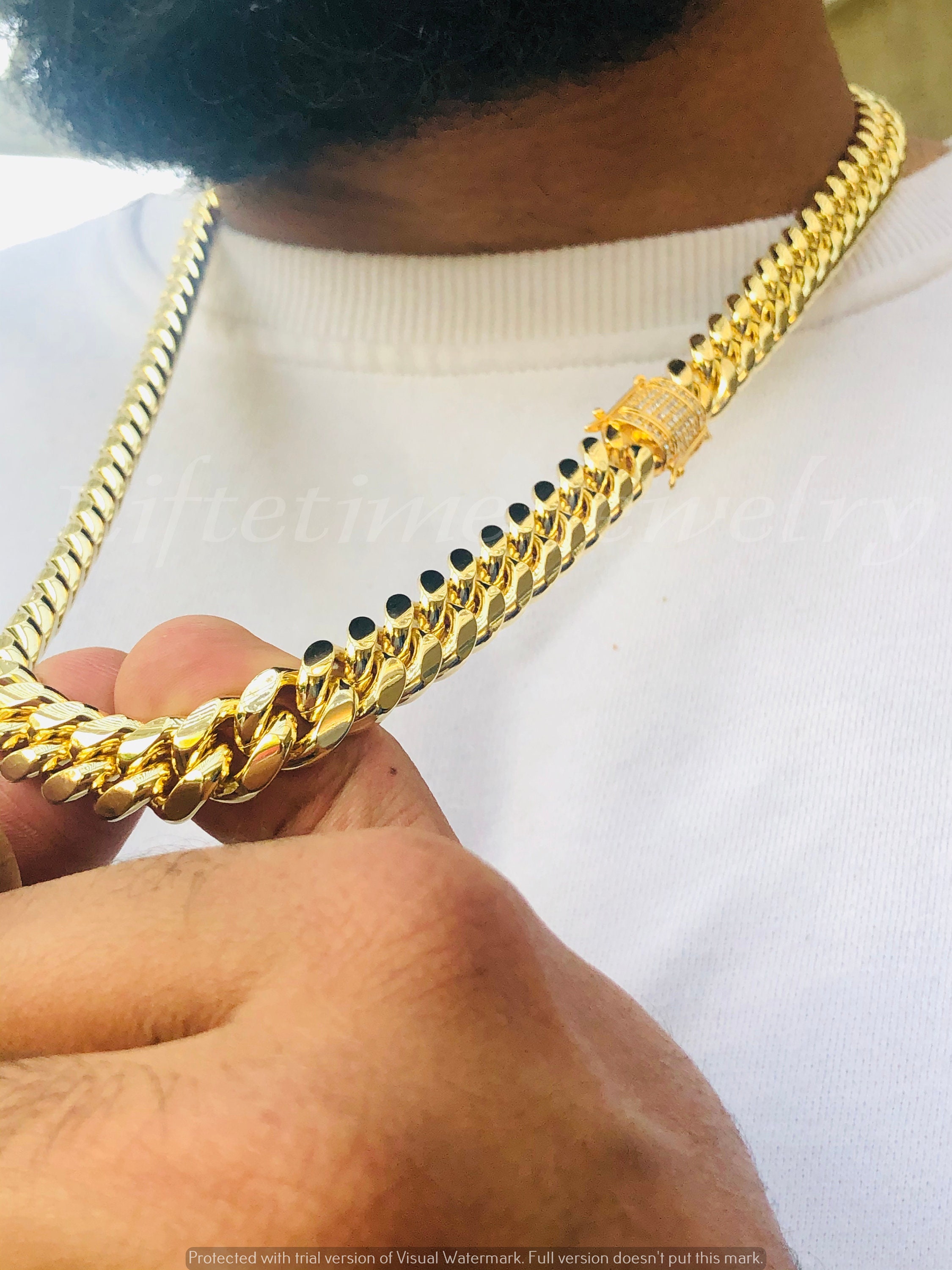 Miami Cuban Link Chain for Men Women 