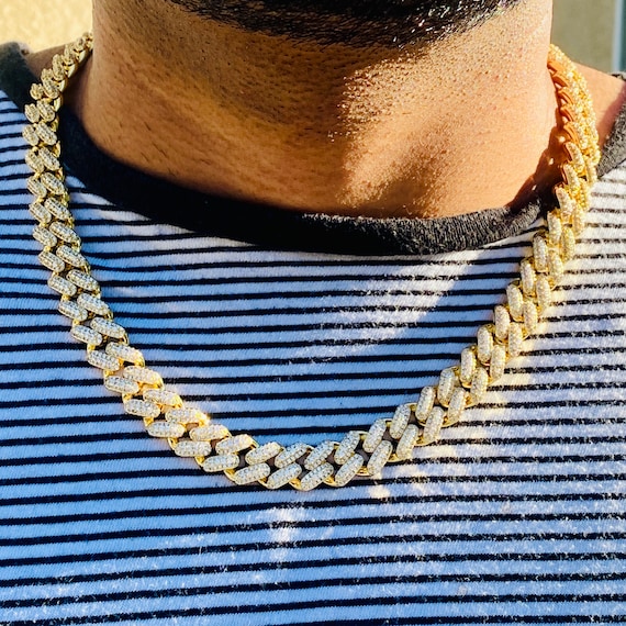 Men's 12mm Miami Cuban Link Chain 20 