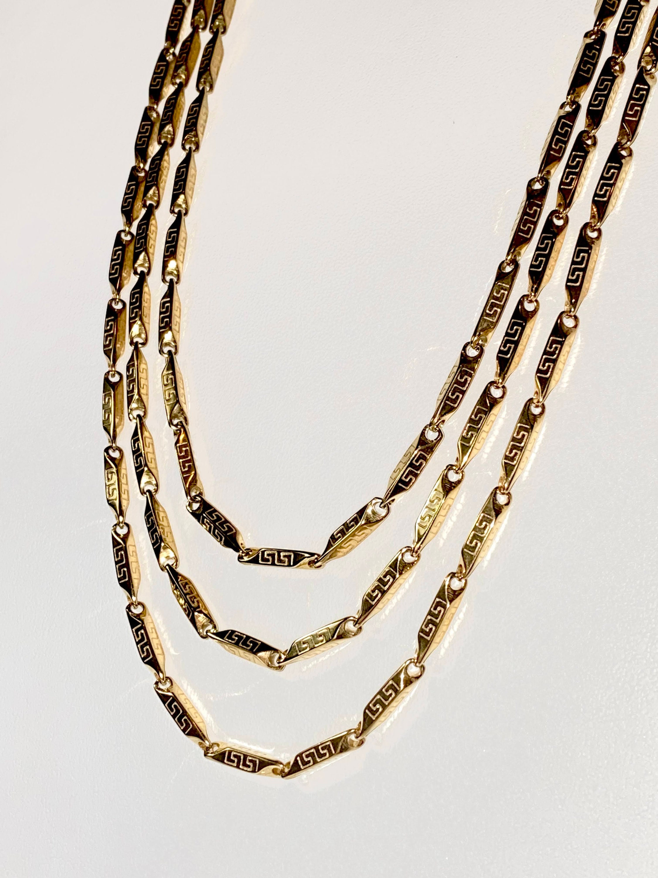 Gold online bullet chain