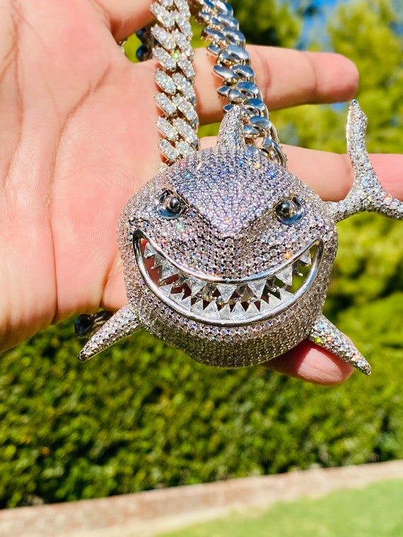 Miami Cuban Link Chain Necklace Silver 