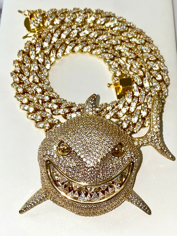 Men's Miami Cuban Link Chain Necklace 